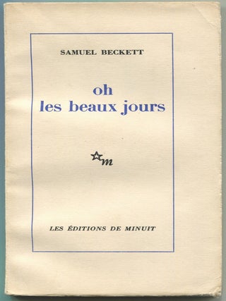 Oh les beaux jours. Piece en, Deux Actes