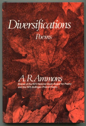 Item #518919 Diversifications: Poems. A. R. AMMONS