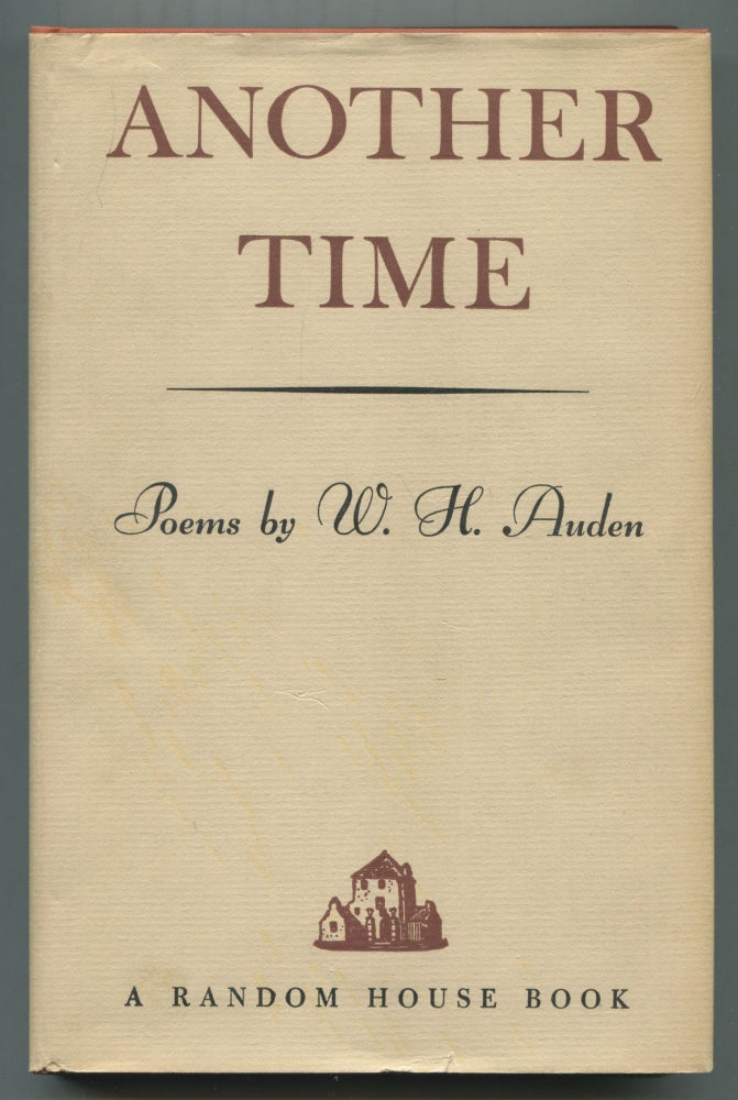 Item #518992 Another Time. Poems. W. H. AUDEN.