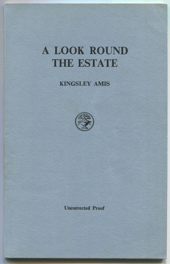 Item #519297 A Look Round the Estate. Poems 1957-1967. Kingsley AMIS.