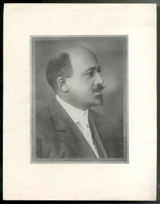 Item #519588 [Photograph]: Portrait of W. E. Burghardt Du Bois. W. E. B. DU BOIS