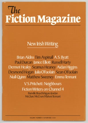 Item #519619 New Irish Writing [in] The Fiction Magazine – Volume 1, Number 3, Autumn 1982....