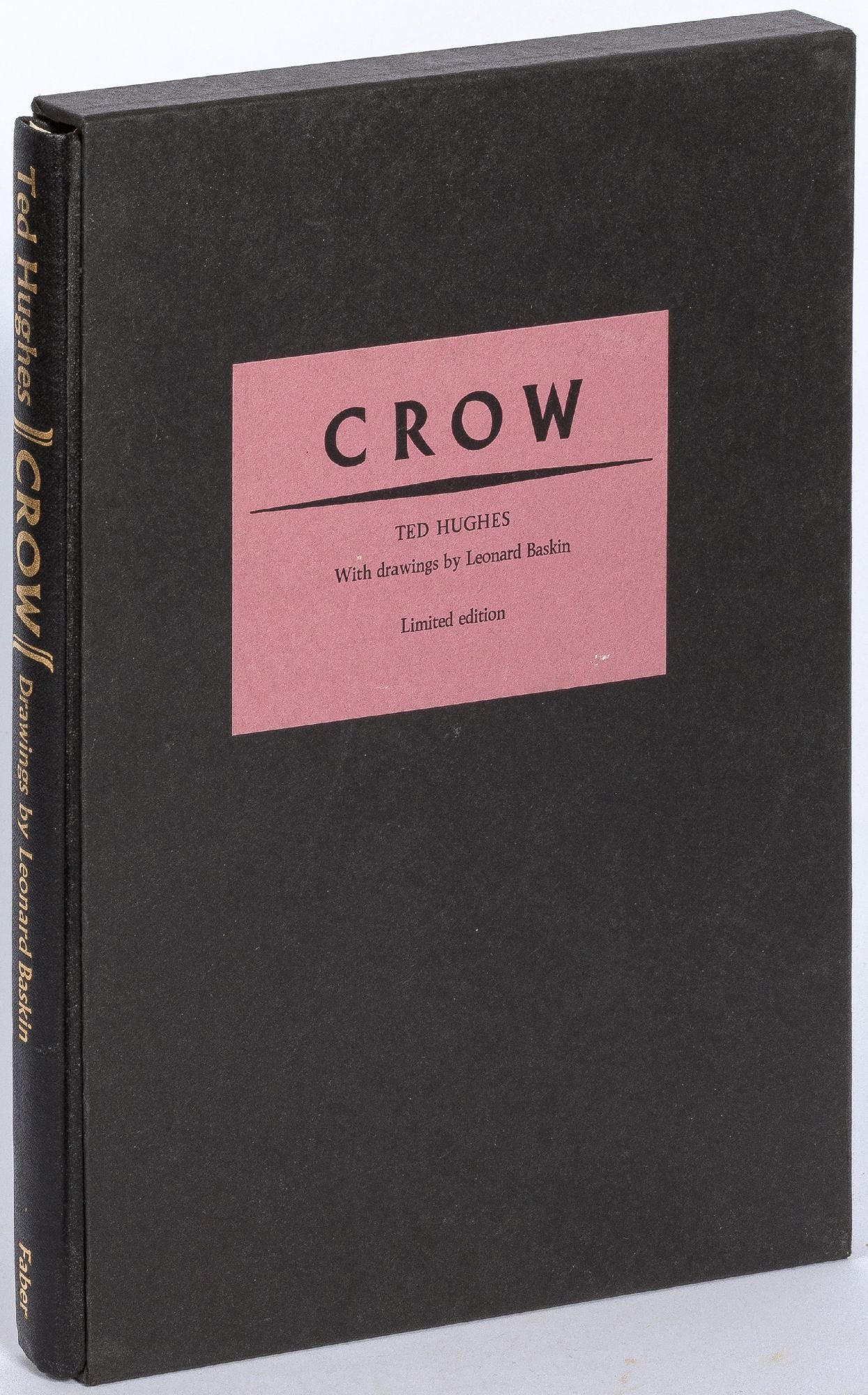 Crow: From the Life and Songs of the Crow. With twelve drawings by ...