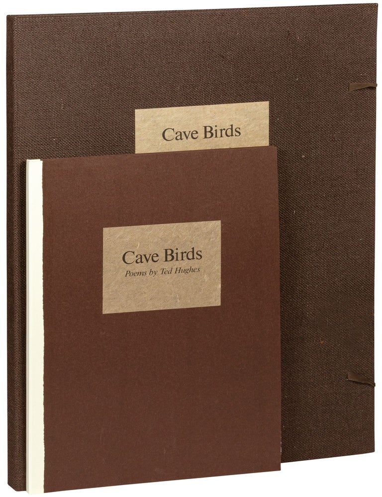 Cave Birds. Ted. Leonard Baskin HUGHES.