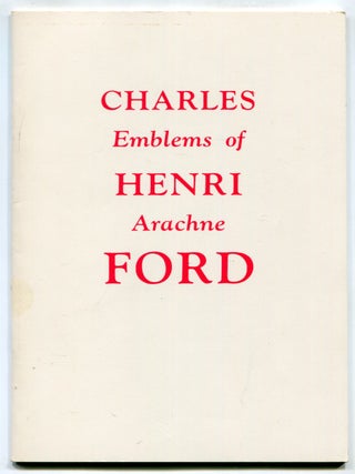 Emblems of Arachne. Charles Henri FORD.