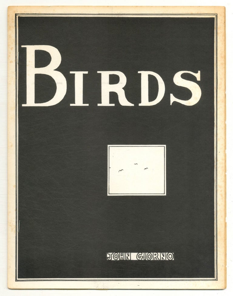 Birds 1965. John GIORNO.