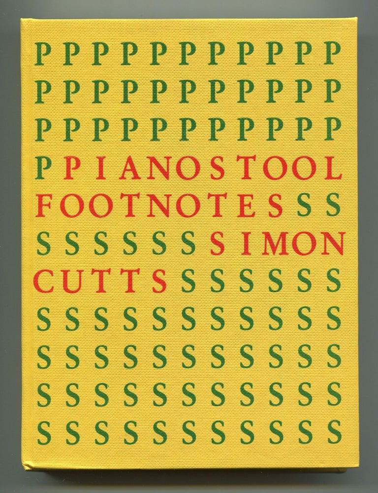 Item #520688 Pianostool Footnotes. Simon CUTTS.