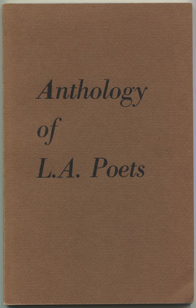 Item #521518 Anthology of L.A. Poets. Charles BUKOWSKI.