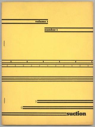 Item #521671 Suction – Volume 1, Number 1, May '69. Ted BERRIGAN, Merrill Gilfillan, James...