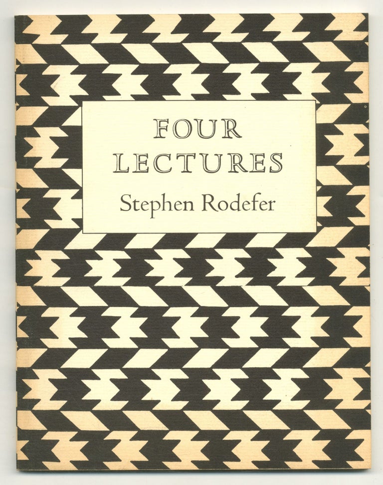 Four Lectures. Stephen RODEFER.