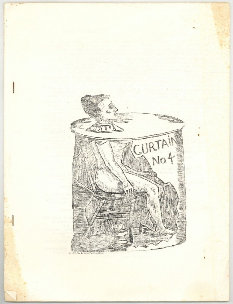 Curtains &ndash; No. 4. Opal L. NATIONS, Blaise Cendrars.