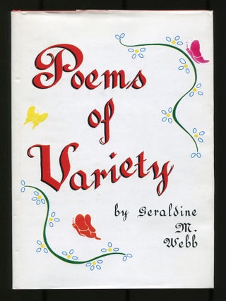 Poems of Variety. Geraldine M. WEBB.