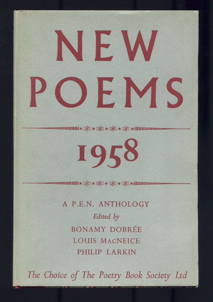 Item #522014 New Poems 1958