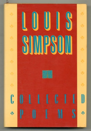 Item #522816 Collected Poems. Louis SIMPSON