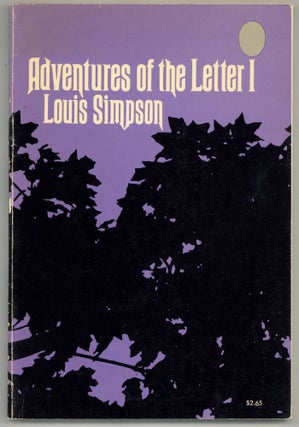 Item #522839 Adventures of the Letter I. Louis SIMPSON
