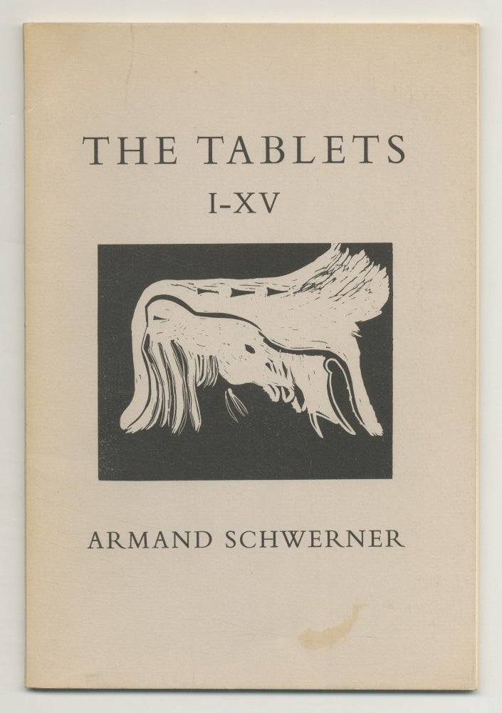 Item #523094 The Tablets I-XV. Armand SCHWERNER.