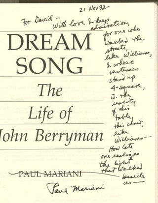 Dream Song: The Life of John Berryman