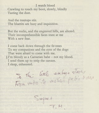 Poetry 1900 to 1965. An Anthology Selected and Edited by George MacBeth