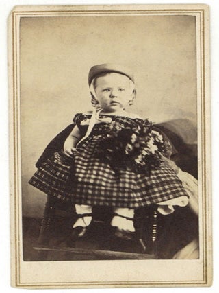Item #523864 [Carte-de-Visite]: Portrait of a Young White Girl by African-American Photographers...