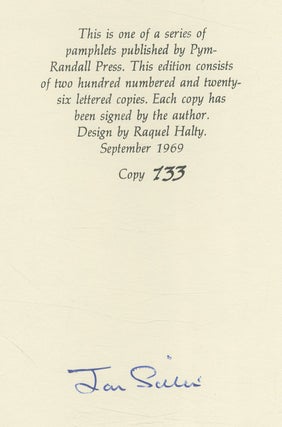 Three Poems