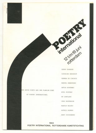 Item #523959 [Cover title]: Ten Dutch Poets and One Flemish Poet at Poetry International