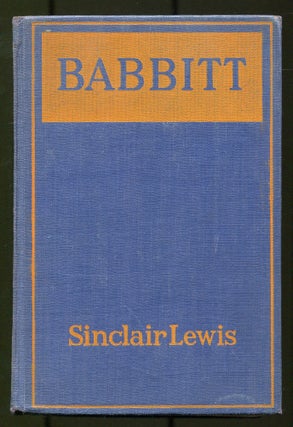 Item #523983 Babbitt. Sinclair LEWIS