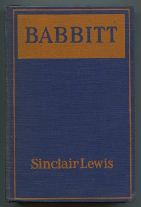 Item #523994 Babbitt. Sinclair LEWIS