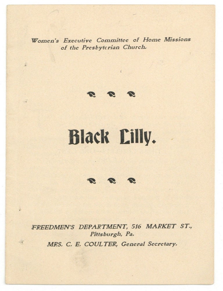 Item #524711 Black Lilly. Mrs. Anna P. FORD.