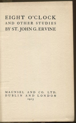 Eight O'Clock and Other Studies