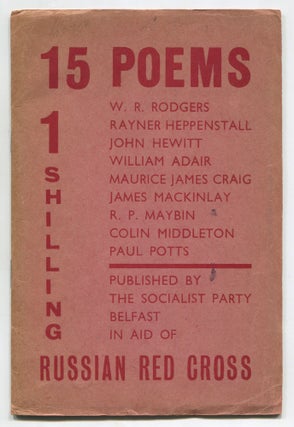 Item #524843 15 Poems. Published by The Socialist Party Belfast in Aid of Russian Red Cross. John...