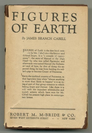 Item #525157 Figures of Earth. A Comedy of Appearances. James Branch CABELL
