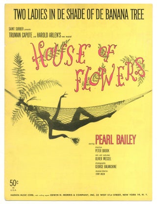 Item #525172 [Sheet music]: Two Ladies In De Shade of De Banana Tree (from House of Flowers)....