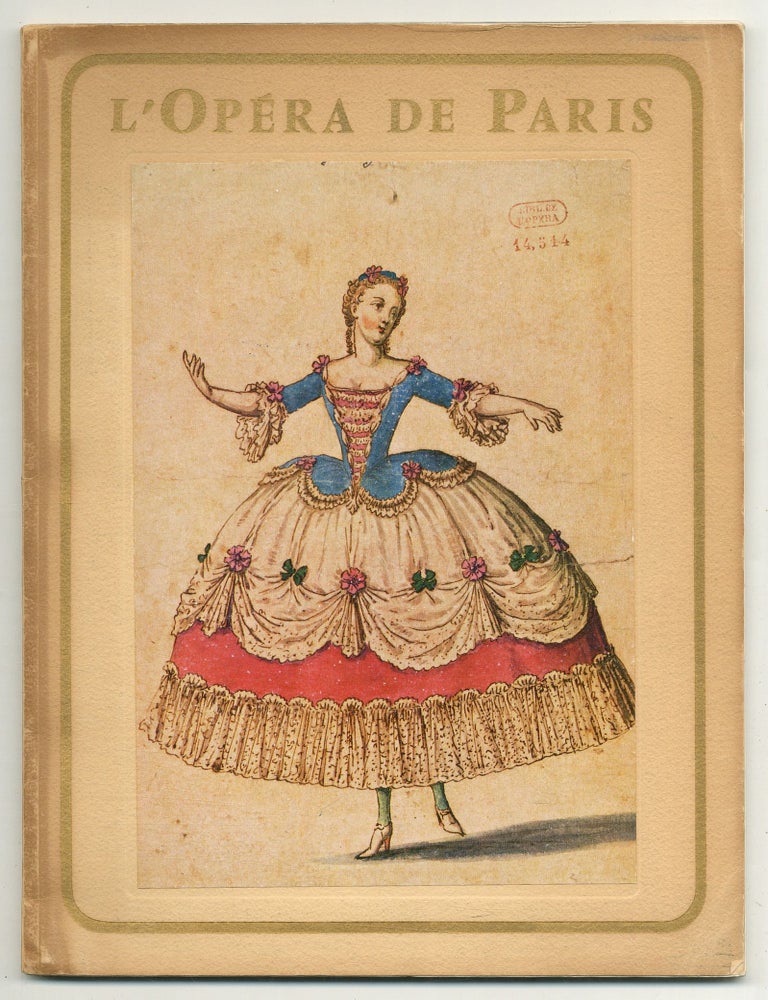 Item #525385 L'Op&eacute;ra de Paris, Sommaire No. XIX. Organe Officiel des Th&eacute;atres Lyriques Nationaux