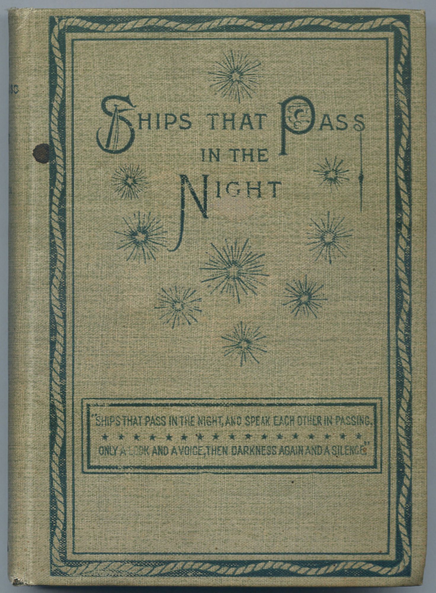 Ships That Pass in the Night by Beatrice HARRADEN on Between the Covers