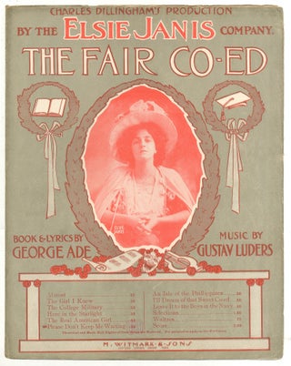 Item #525539 [Sheet music]: Please Don't Keep Me Waiting (from The Fair Co-Ed). George ADE,...