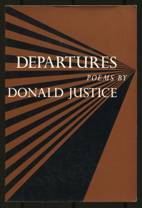 Item #526150 Departures. Donald JUSTICE