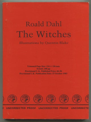 Item #526330 THE WITCHES. Illustrations by Quentin Blake. Roald DAHL