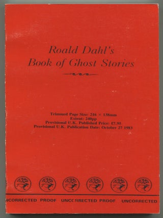 Item #526331 Roald Dahl's Book of Ghost Stories. Roald DAHL