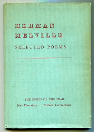 Item #526941 Selected Poems. Herman MELVILLE