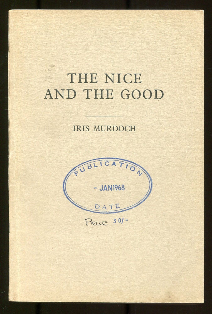 Item #526970 The Nice and The Good. Iris MURDOCH.