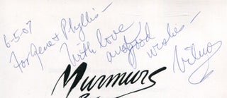 Murmurs & Outcries: Poetry