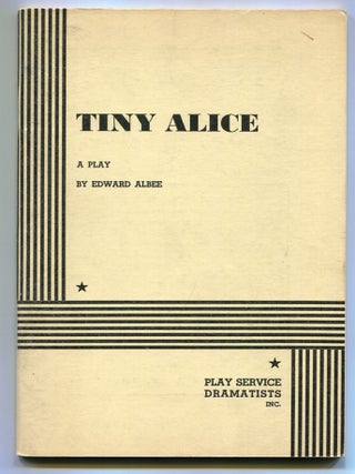 Item #527430 Tiny Alice: A Play. Edward ALBEE