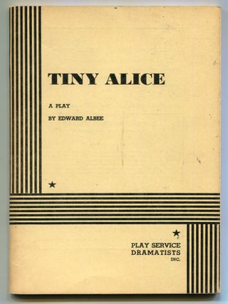 Item #527431 Tiny Alice: A Play. Edward ALBEE
