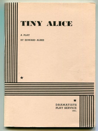 Item #527432 Tiny Alice: A Play. Edward ALBEE