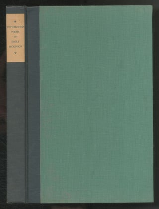 Item #527744 Unpublished Poems of Emily Dickinson. Emily DICKINSON