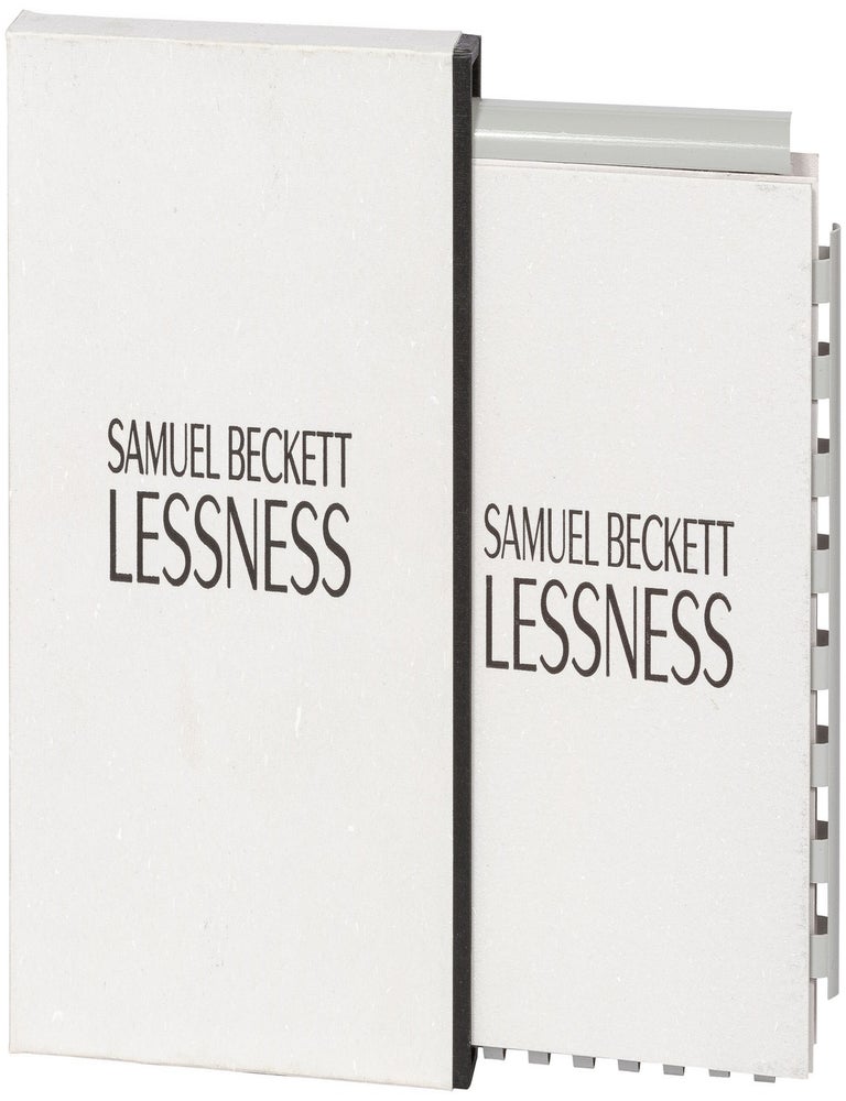 Lessness. Samuel BECKETT, John Crombie.
