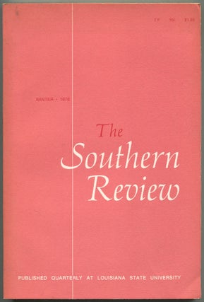 Item #528208 The Southern Review – Volume XII, Number 1, January 1976. Lewis P. SIMPSON, John...
