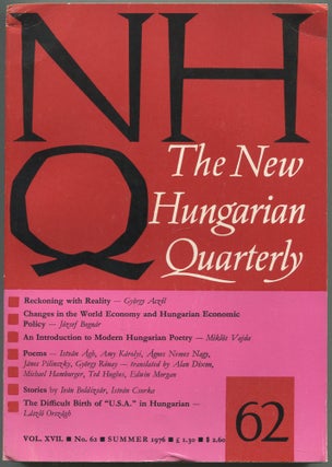 Item #528210 The New Hungarian Quarterly – Volume XVII, No. 62, Summer 1976. Iván...