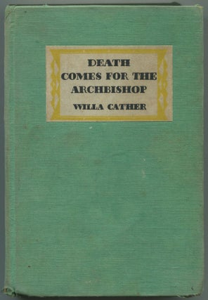 Item #528424 Death Comes for the Archbishop. Willa CATHER