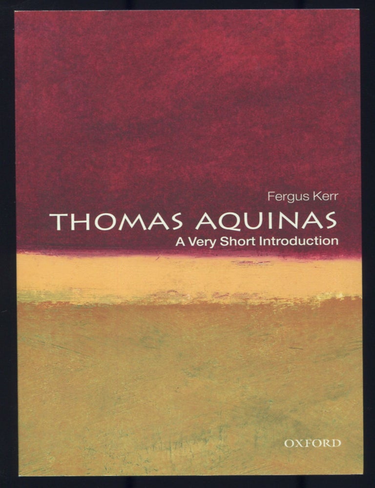 Thomas Aquinas: A Very Short Introduction | Fergus KERR